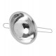 Escorredor 20cm de Massa com Cabo Longo Prime  Aço Inox 